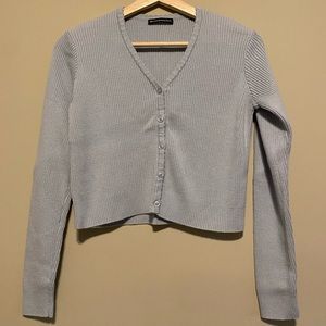 Blue Brandy ribbed cardigan 🦋